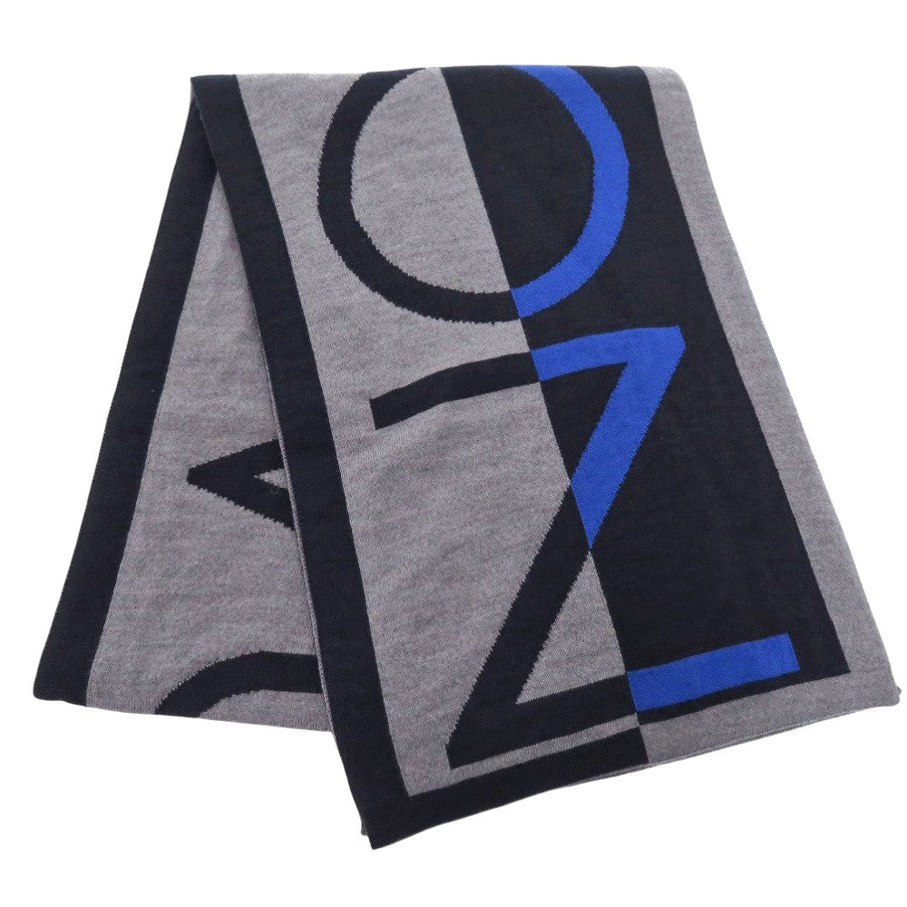 Louis Vuitton Scarf M71240 Echarpe Horizon Wool Navy Apparel