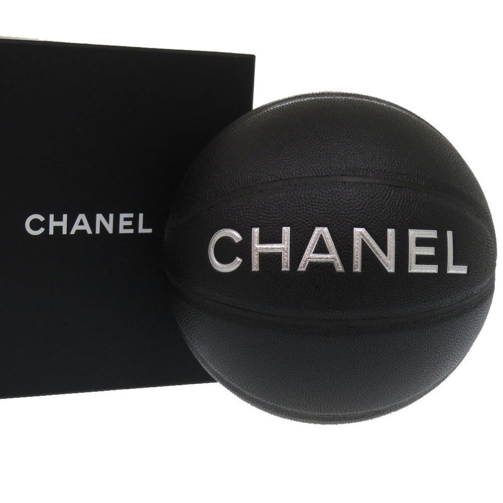 Chanel Other miscellaneous goods Rubber Basketball COCO Black Handbag