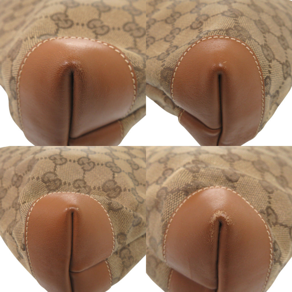 Gucci 002 983 GG Canvas Beige Tote Bag