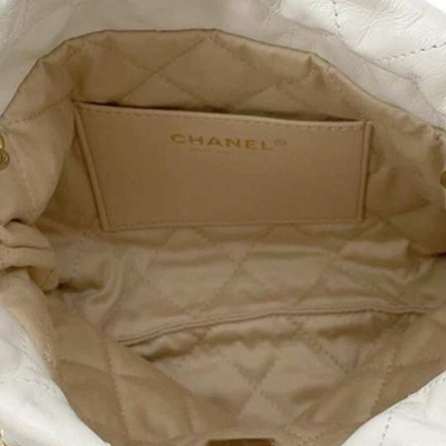 CHANEL Calfskin Mini 22 Satchel