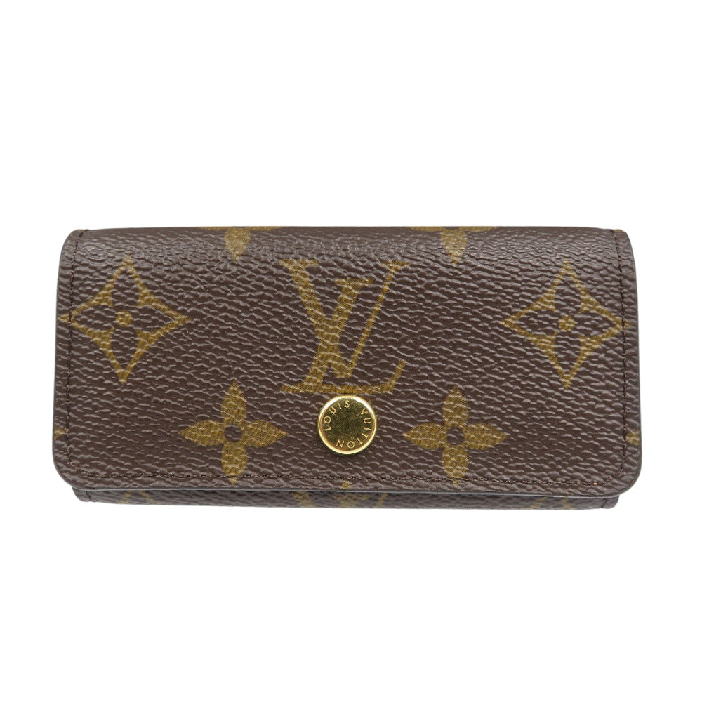 Louis Vuitton Key holder M69517 Multicles4 Monogram Canvas Brown Key Chain 6L0517Ill5
