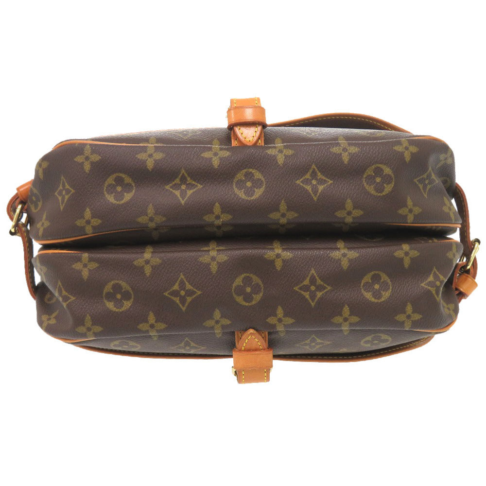 Louis Vuitton M42256 Saumur 30 Monogram Canvas Brown Shoulder Bag 6