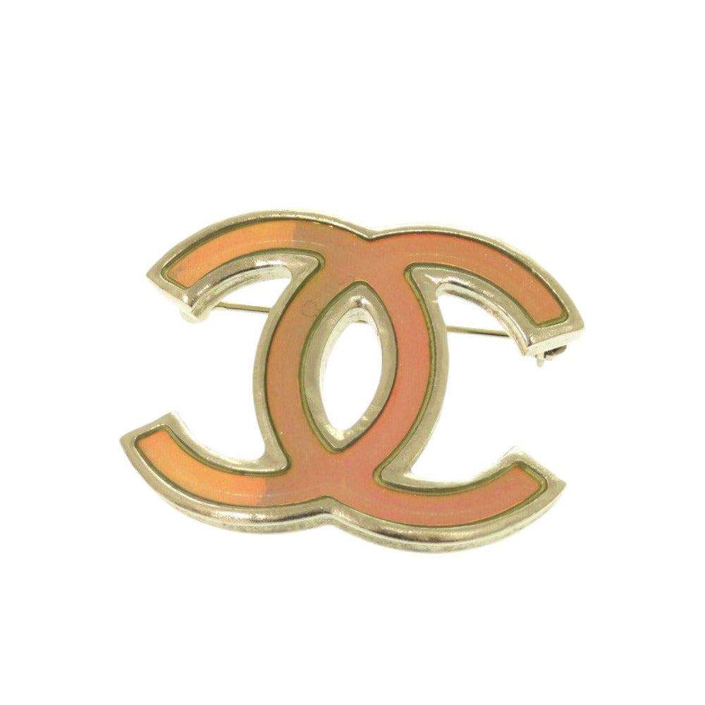 Chanel Brooch B12P Plated COCO Mark Gold Handbag