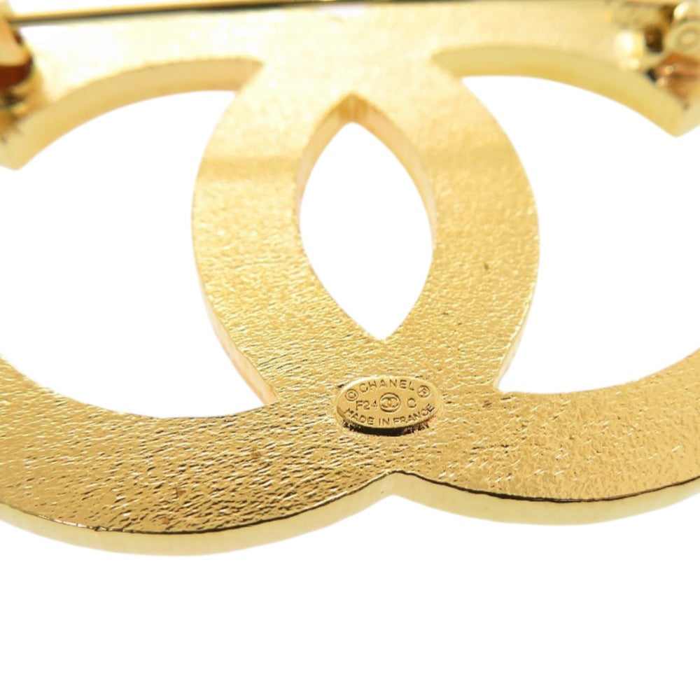 Chanel Brooch Gold Handbag 6L0848Sa5M9