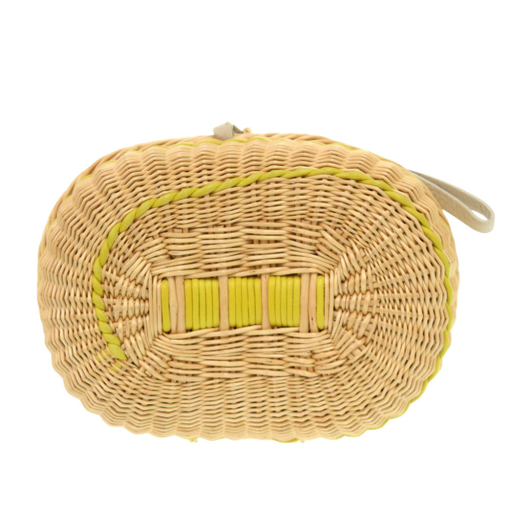 Clutch Bag Straw, Taurillon Clemence Kle Petite