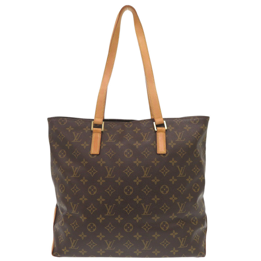 Louis Vuitton M51151 Cabas Mezzo Monogram Canvas Brown Tote Bag 4