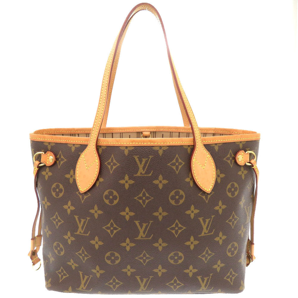 Louis Vuitton M40155 Never full PM Monogram Canvas Beige Tote Bag