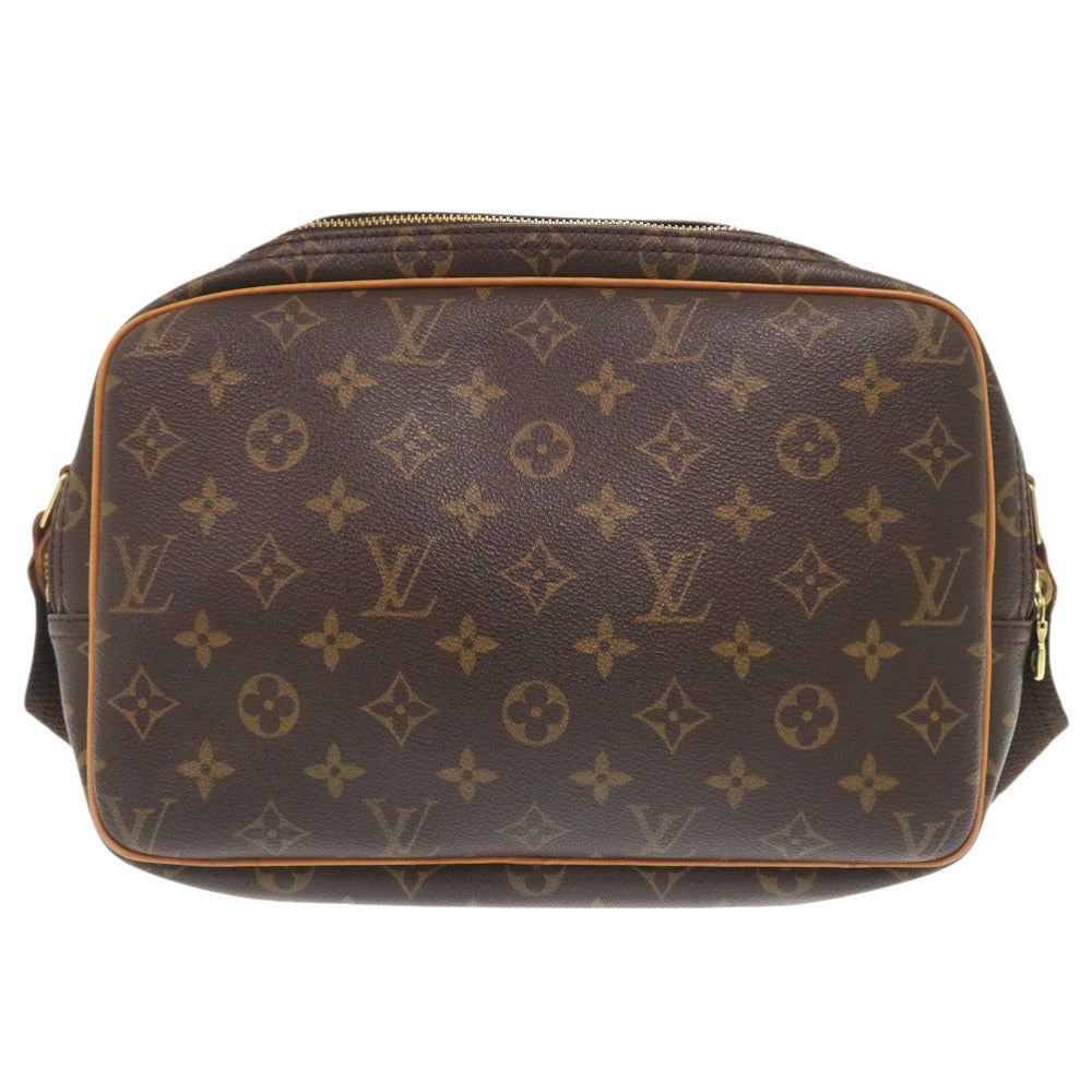 Louis Vuitton M45254 Reporter PM Monogram Canvas Brown Shoulder Bag 6L1344Ls5M16
