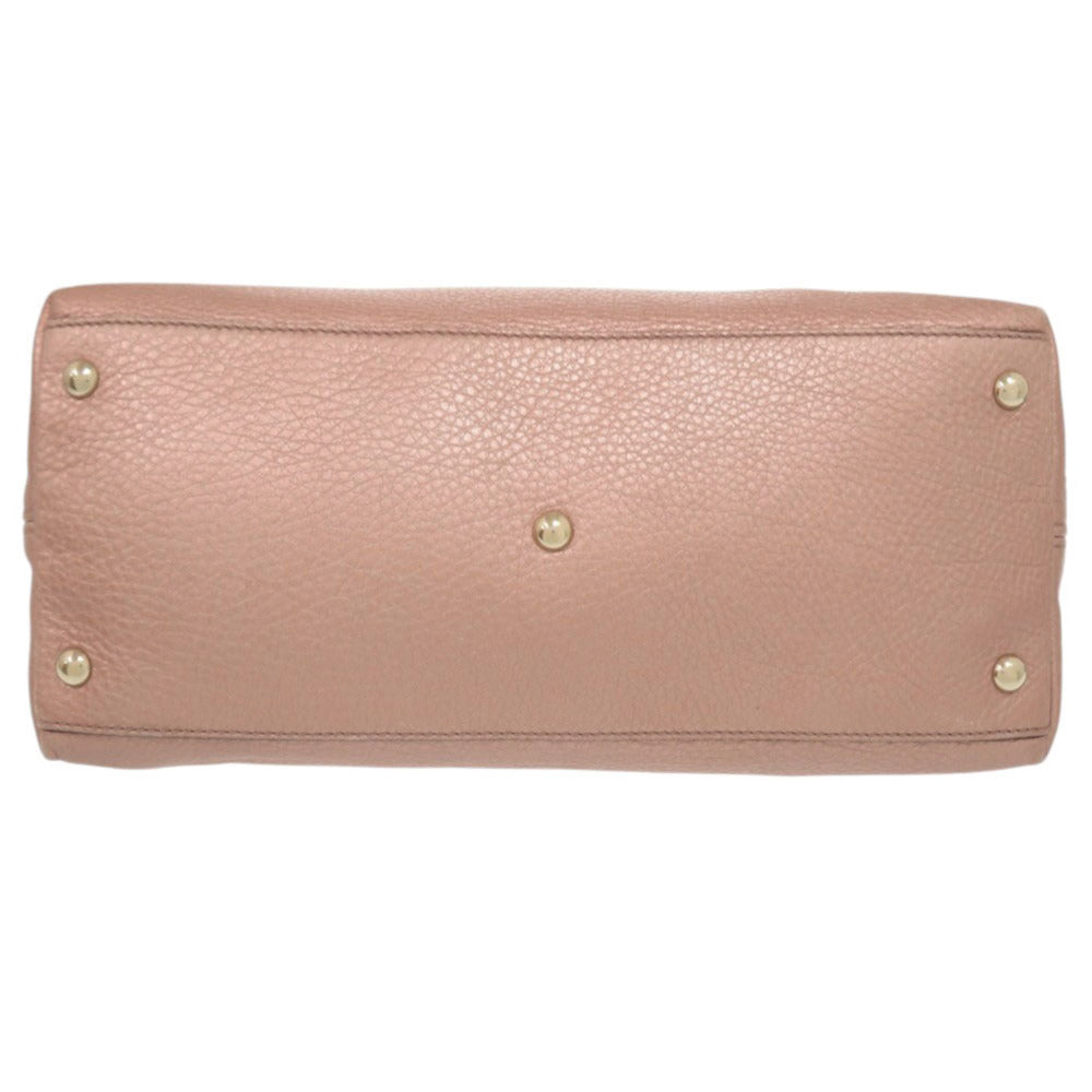 Gucci Soho Leather Pink Handbag
