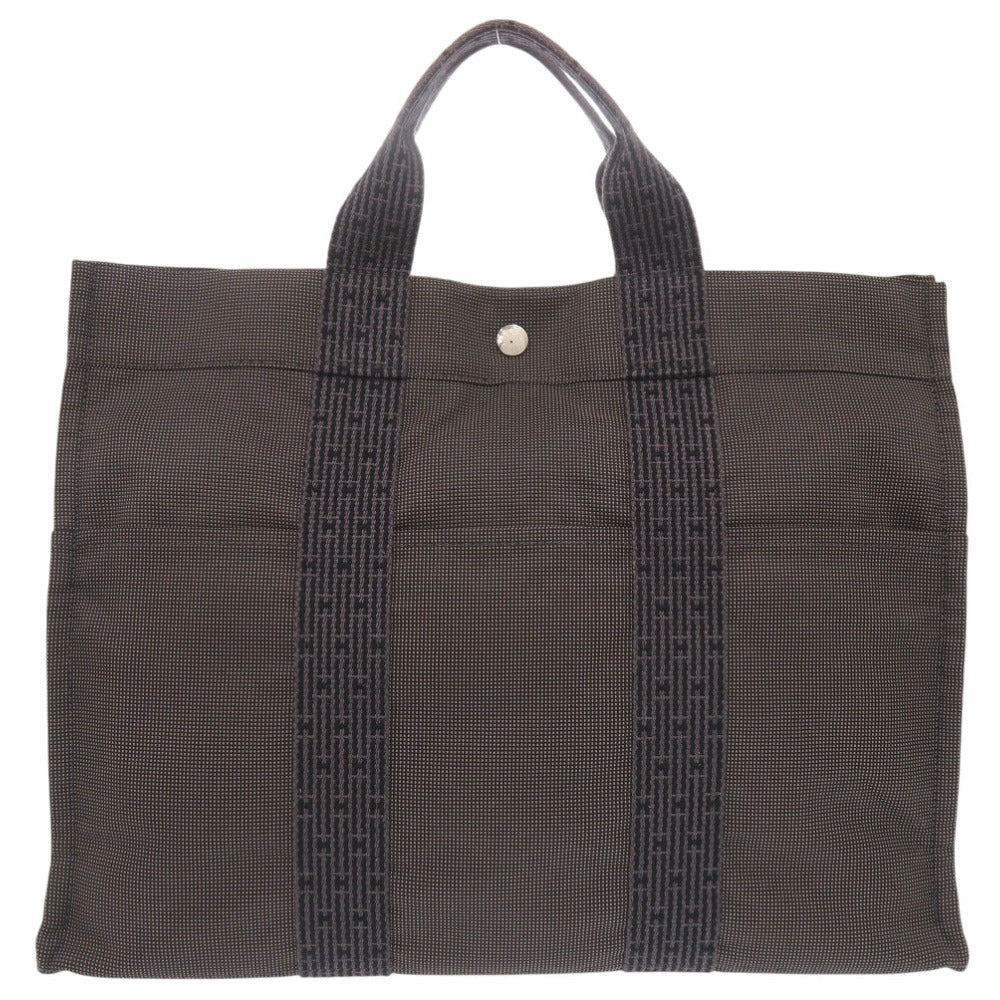 Hermes Tote Bag Her Line Tote Mm Mens Canvas Gray