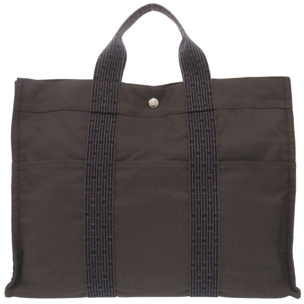 Hermes Tote Bag Her Line Tote Mm Mens Canvas Gray