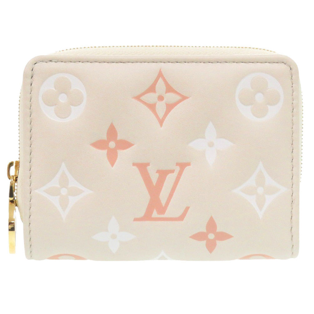 Louis Vuitton Bifold M82291 Portefeuille Lou Monogram Leather Beige Wallet Case