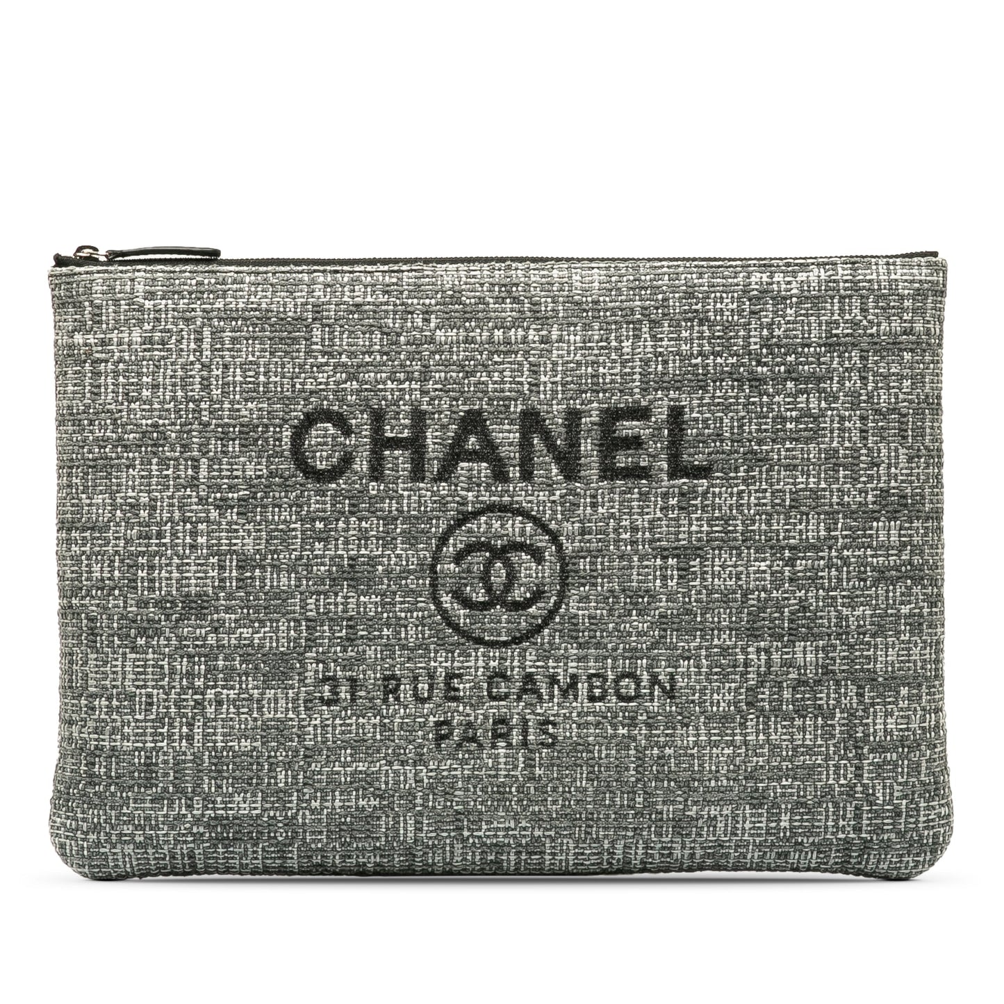 CHANEL Deauville O Case Clutch Bag