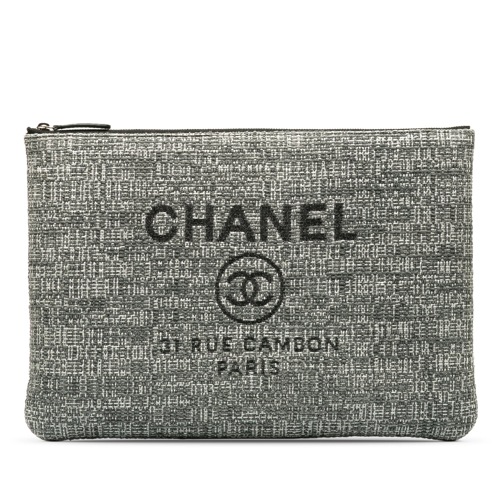 CHANEL Deauville O Case Clutch Bag