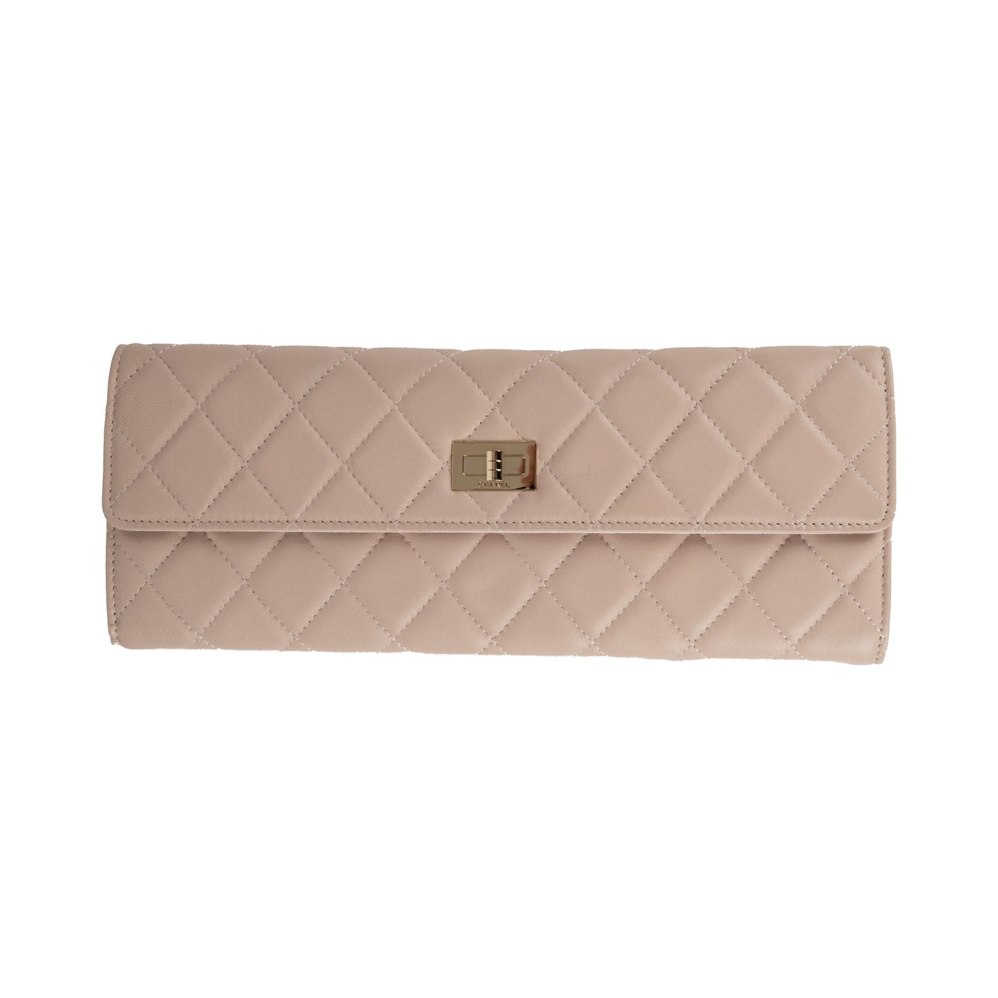 Chanel Chanel Quilted Leather Jewelry Pouch