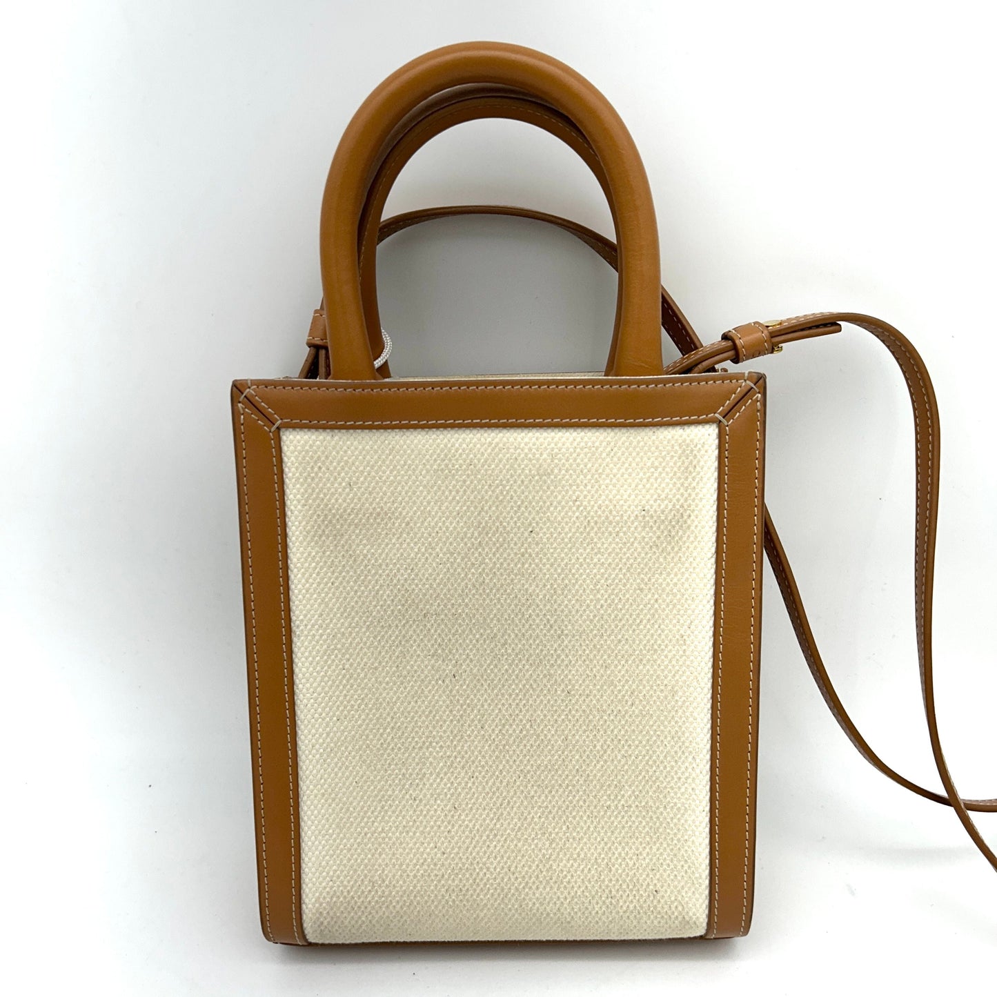 Luxury Vertical Cabas Totes, Handbags Brown Mini Tote Bag