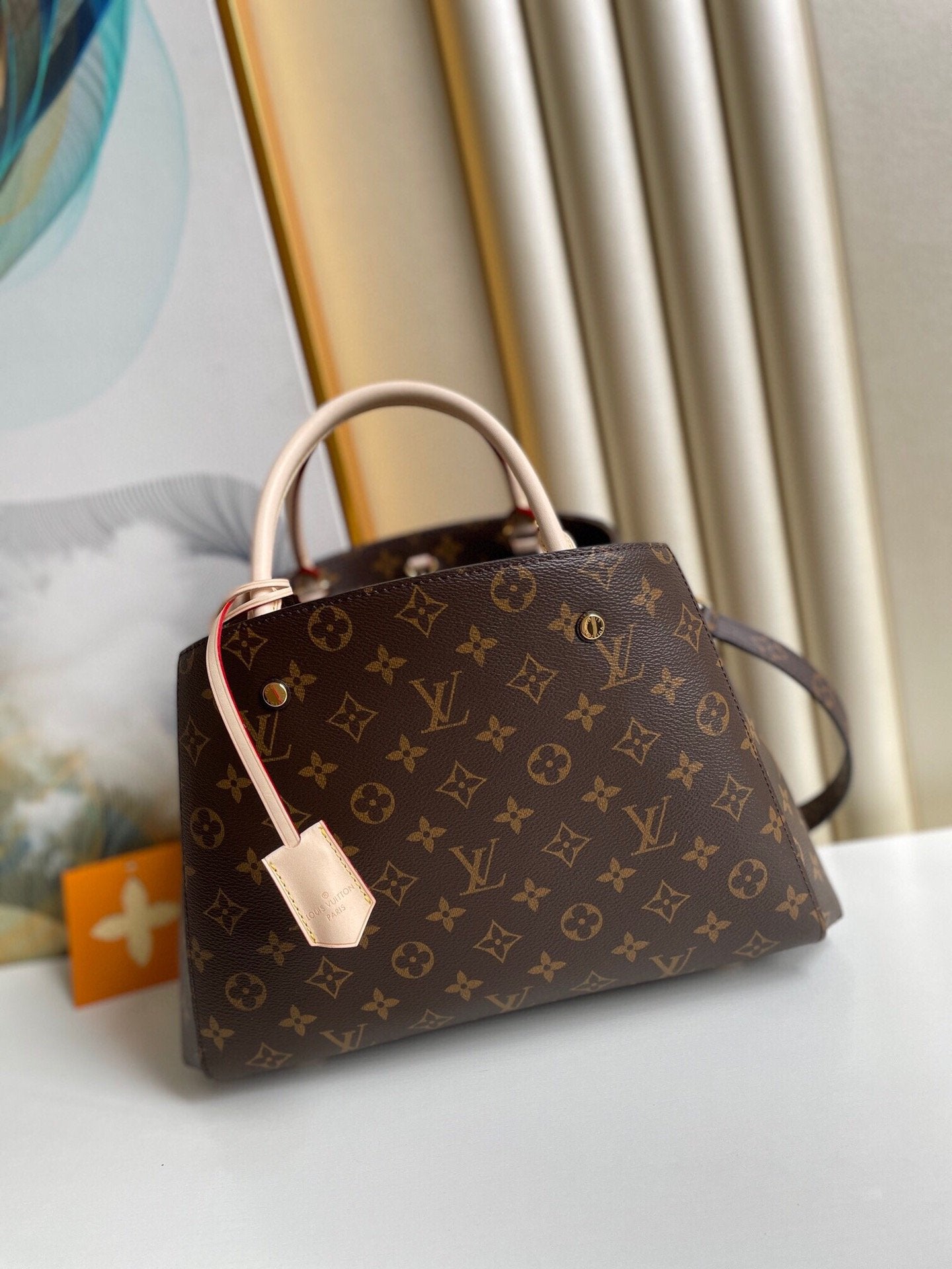 Top Quality Montaigne Mm For Women Shoulder Canvas Monogram Crossbody Bag