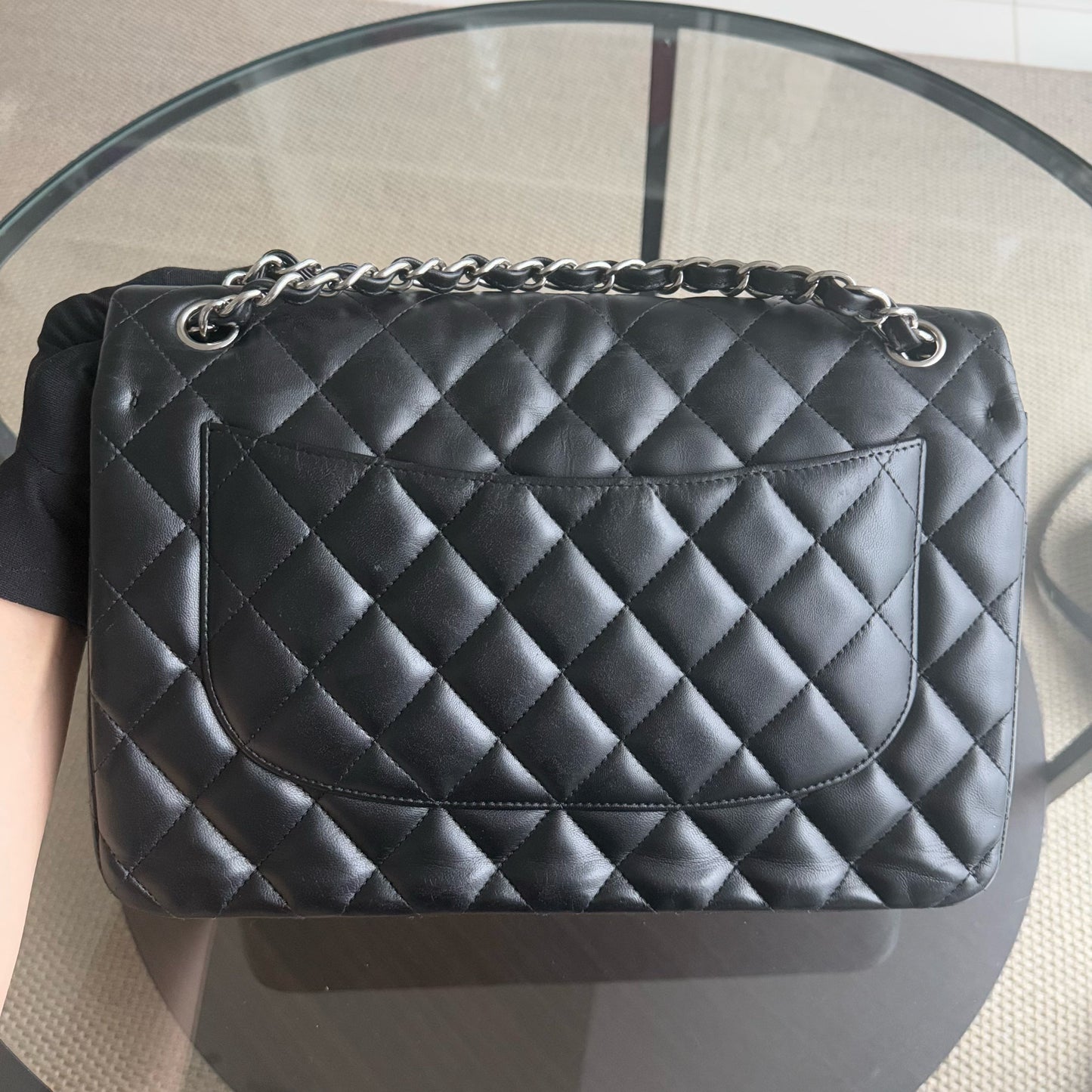 Chanel Classic Flap Jumbo - Double Flap 30CM Quilted Lambskin Series 14