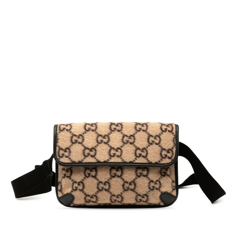 Gucci Wool Waist Bag Travel Bag