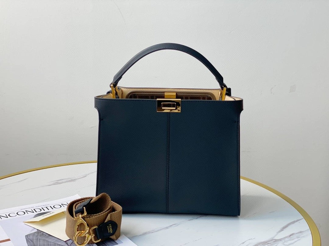 Top QualityTop Quality Peekaboo X-Lite Blue Navy Medium Tote Bag