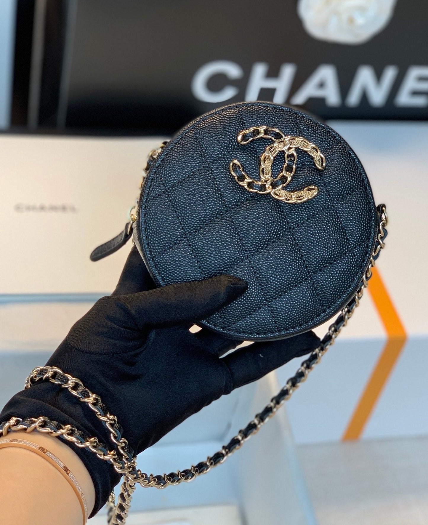 Chlround Bag Crossbody For Women Black Crossbody Bag