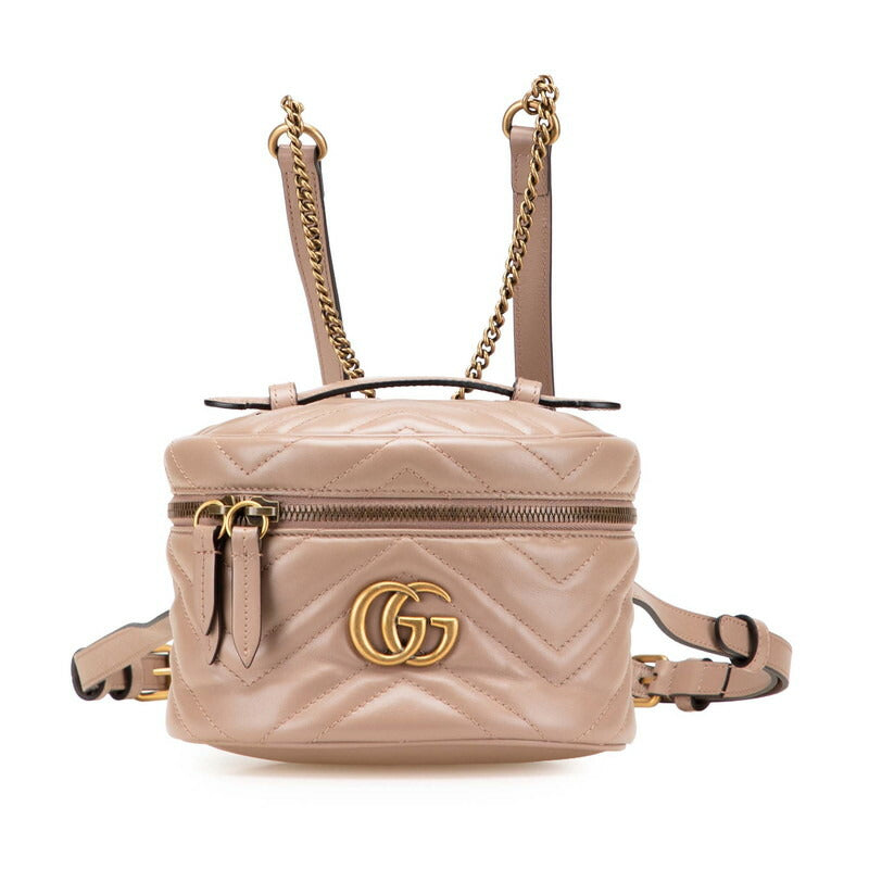Gucci Marmont Backpack Leather Backpack 1