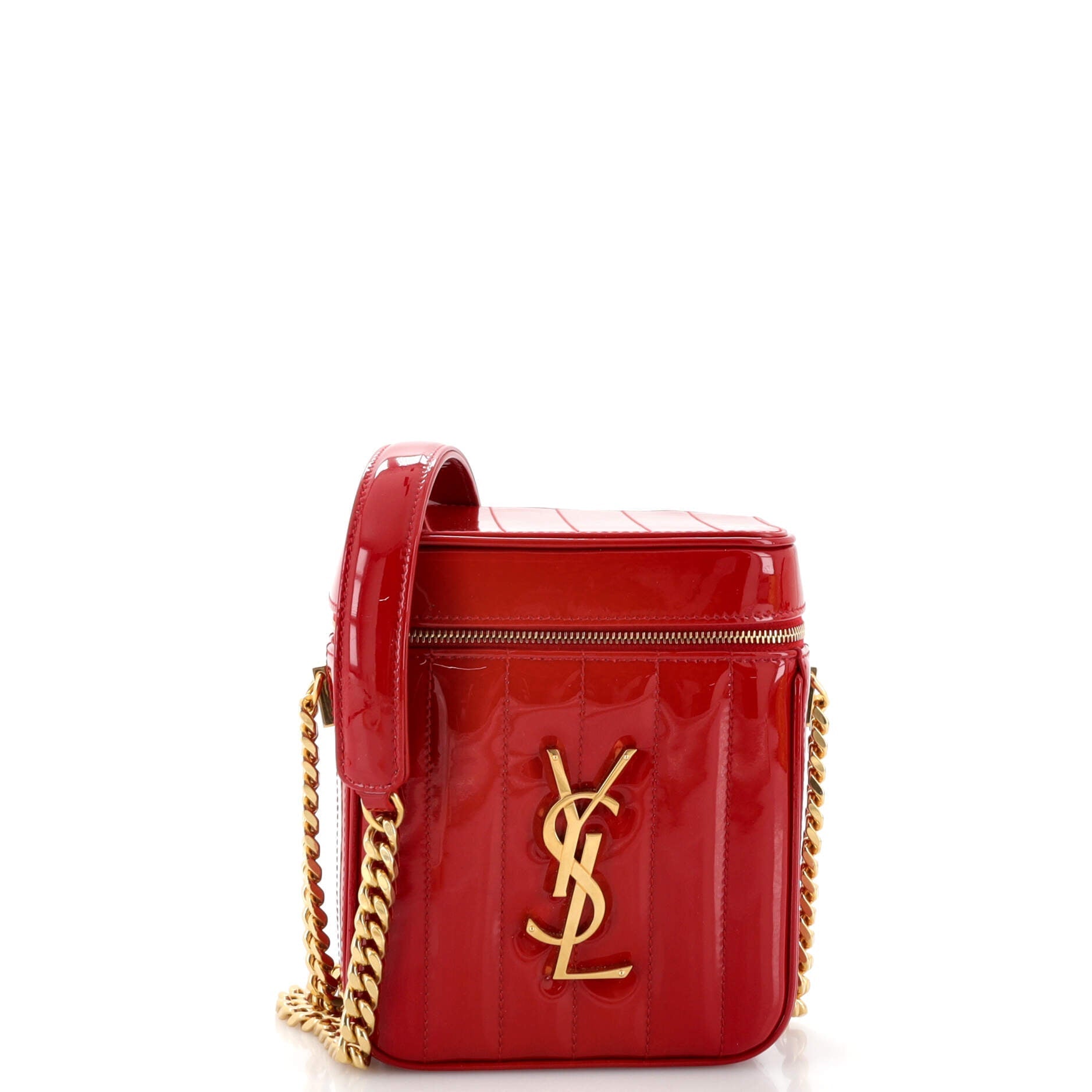 YSL Saint Laurent Saint Laurent Trending Vicky Vanity Case Crossbody Quilted Crossbody Bag