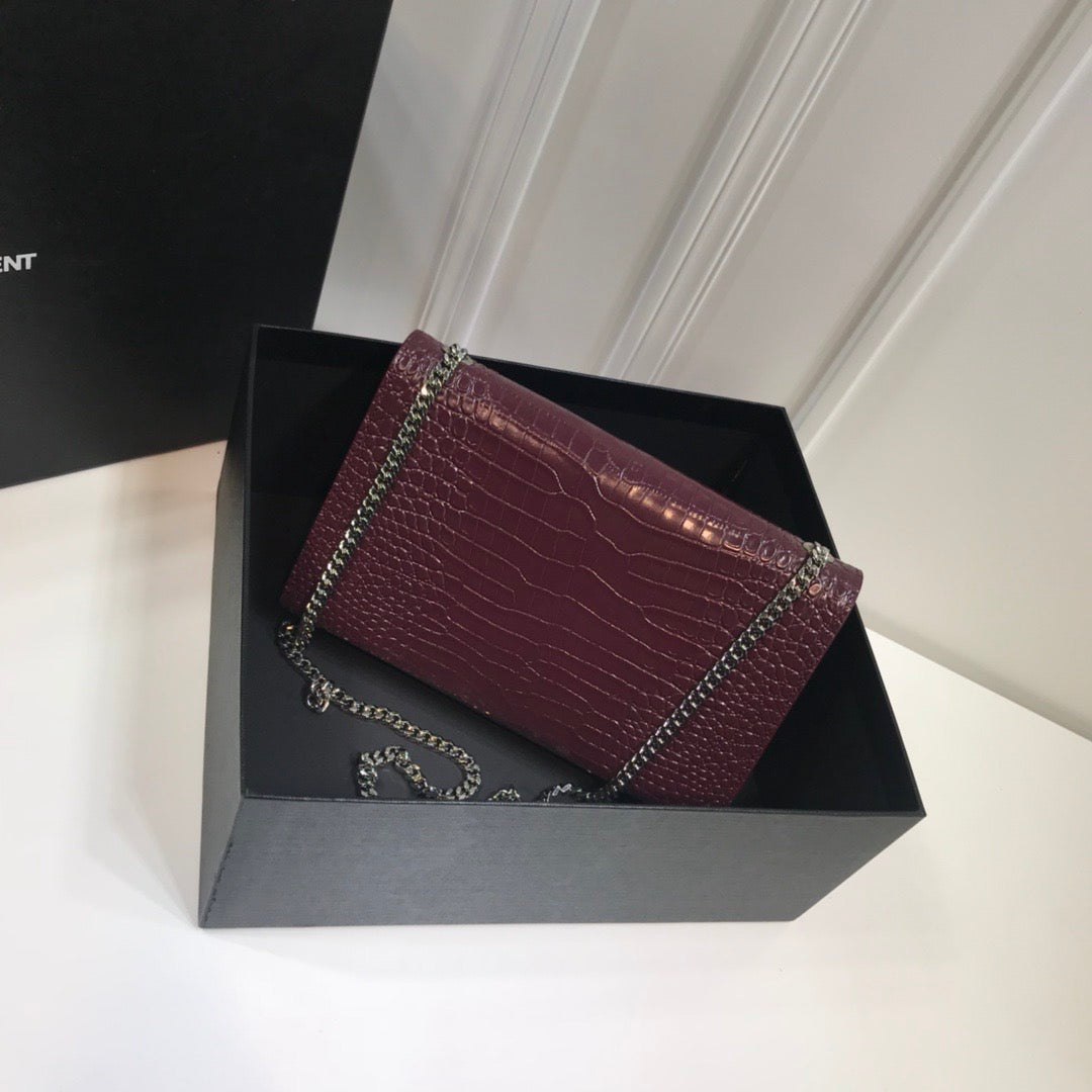 YSL Saint Laurent Kate Shoulder Bag Monogram Chain 94In24Cm Ysl 4530