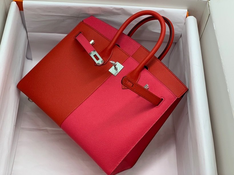 Top Quality Birkin Bi Color Custom For Travel Bag