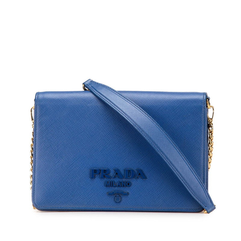 Prada 1Bp012 Shoulder Bag Leather Saffiano