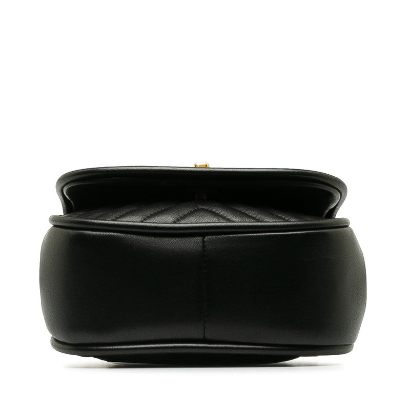 Chanel Coco Mark V Stitch Leather 2way Shoulder Bag