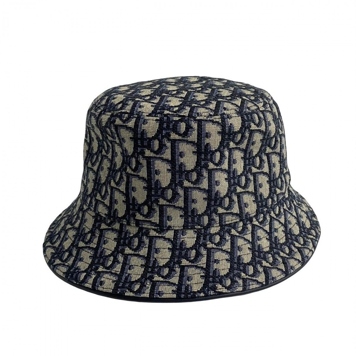 Dior Hat Cotton, Polyester, Acrylic, Viscose Navy Trotter Travel Bag