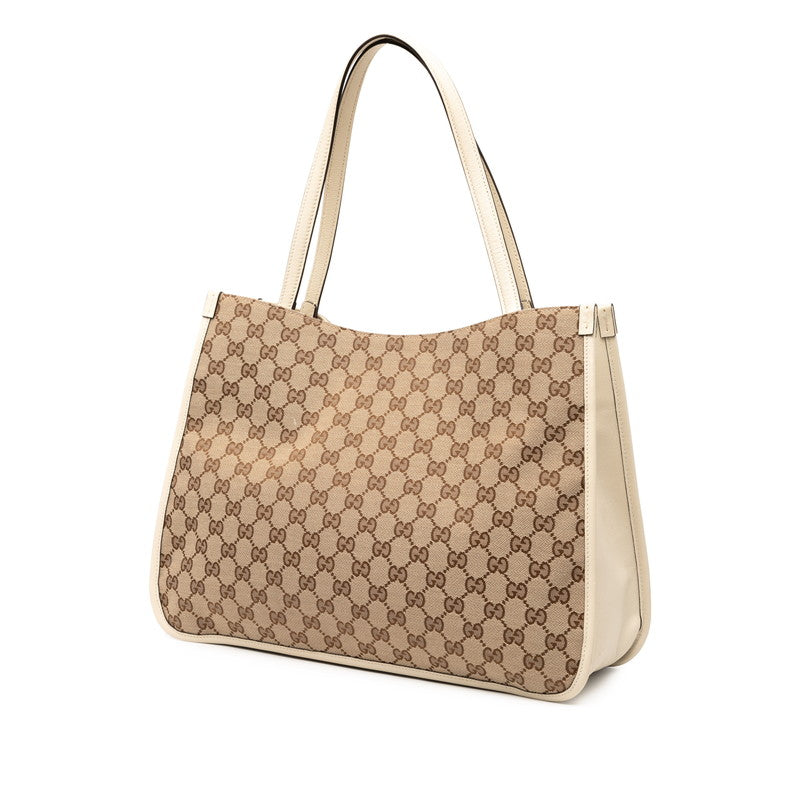 Gucci Horsebit 2Way Bag Canvas Travel Bag 2Way Bag