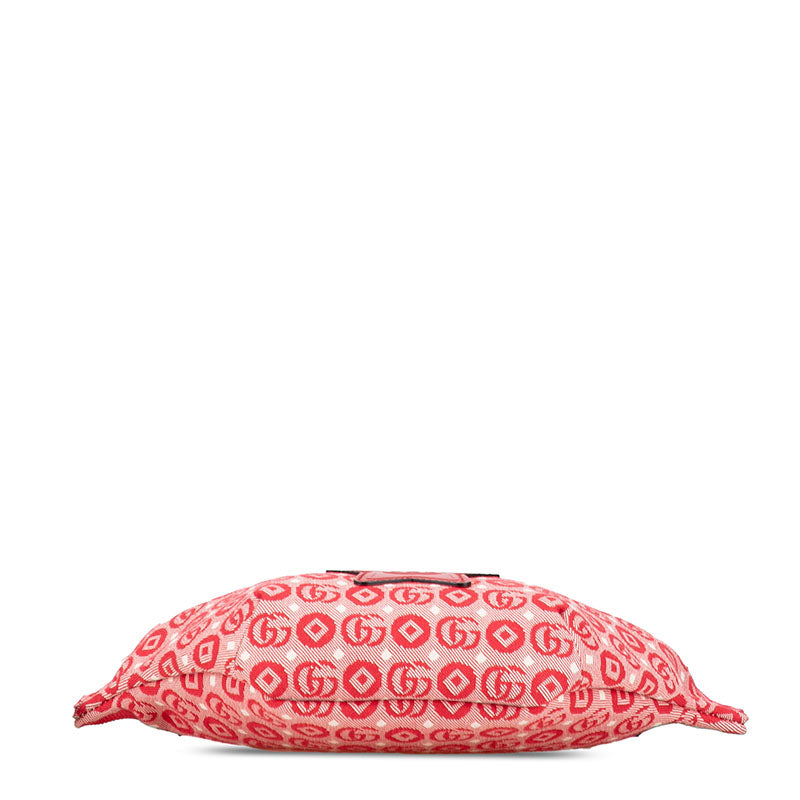 Gucci Star Waist Bag Leather Canvas Travel Bag
