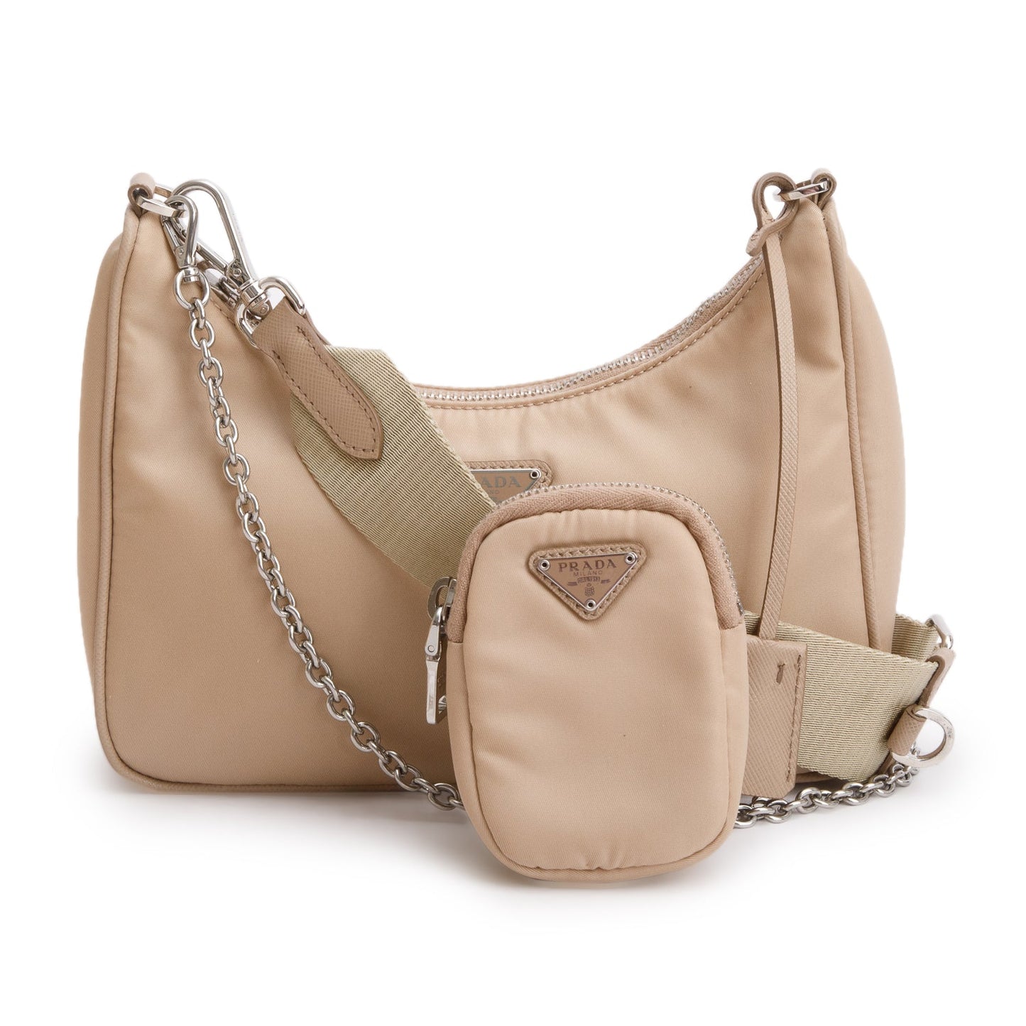 Prada Re Edition Re Bag Nylon Brown Travel Bag Nylon Bag