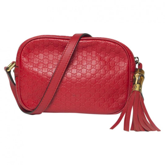 Gucci soho red leather handbag