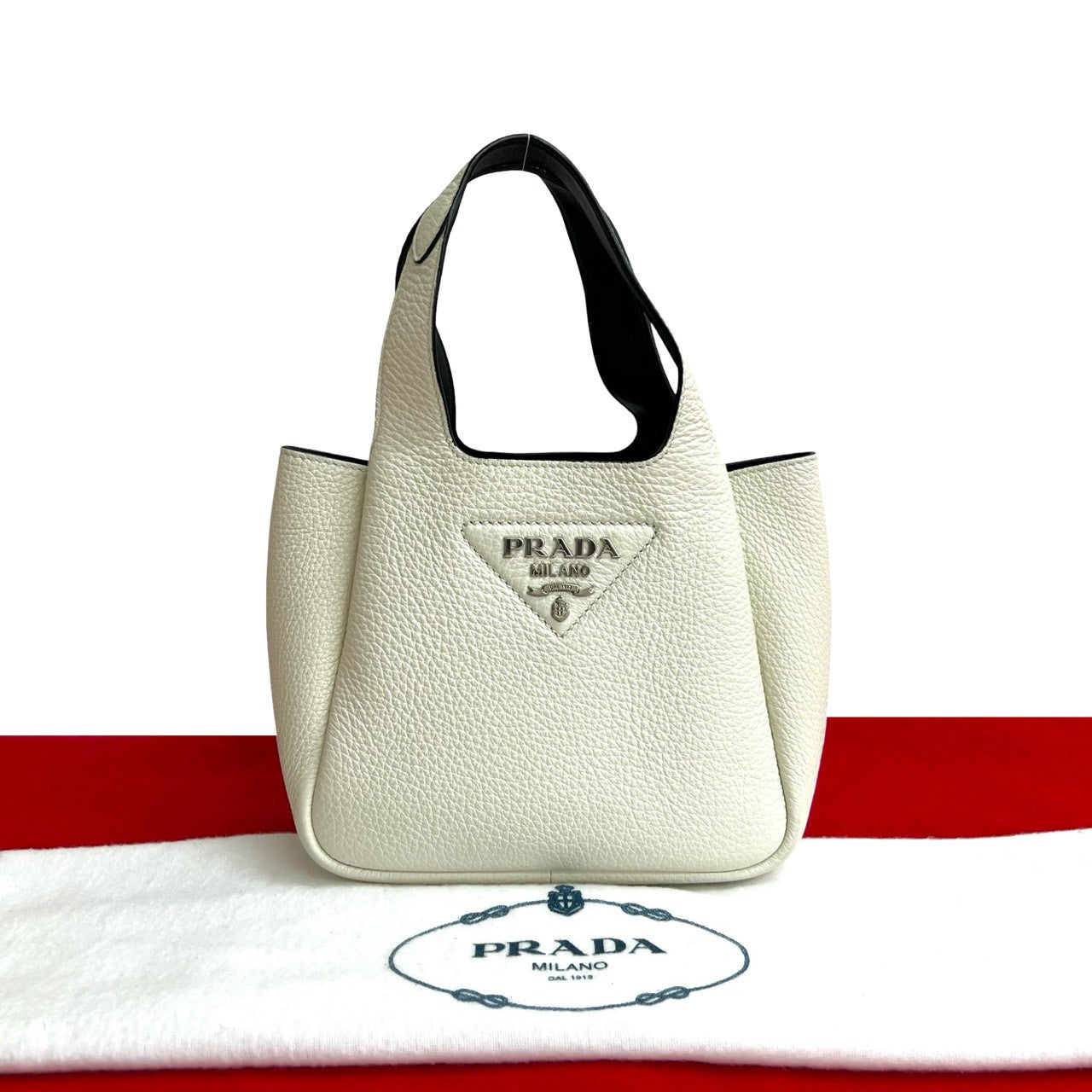 Handbag Leather White Travel Bag