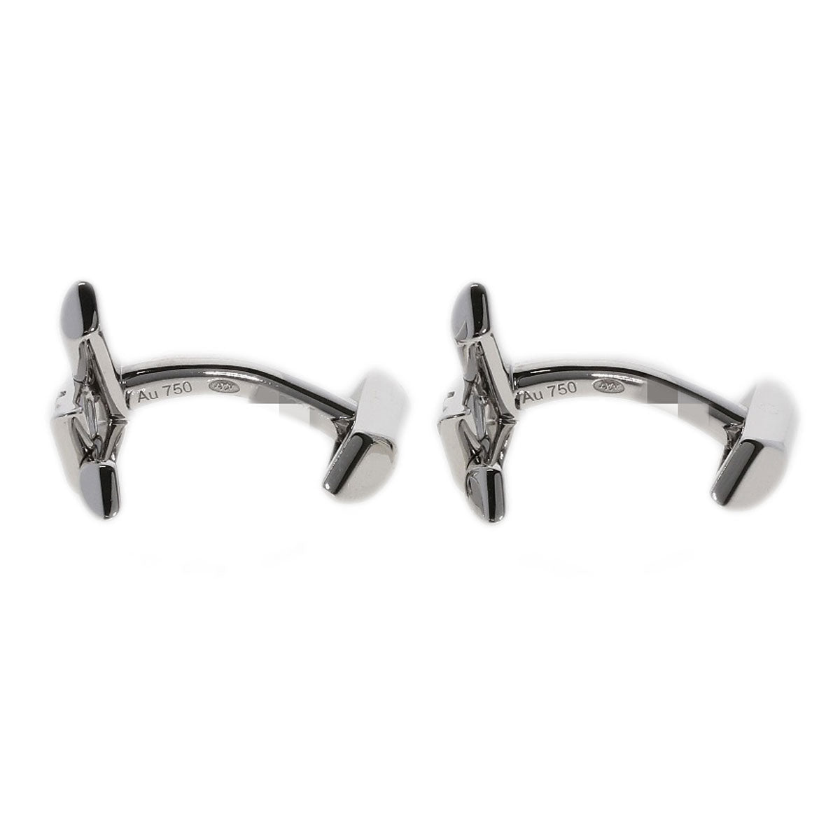 Louis Vuitton cuffs K18WG Volt One Diamond Silver Handbag