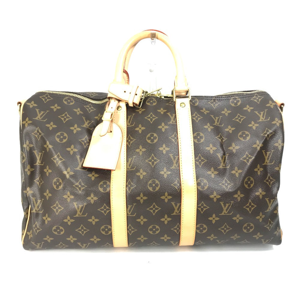 Louis Vuitton Boston Duffel ‚l41418 Keepall bandouliere45 Monogram Canvas Brown Shoulder Bag