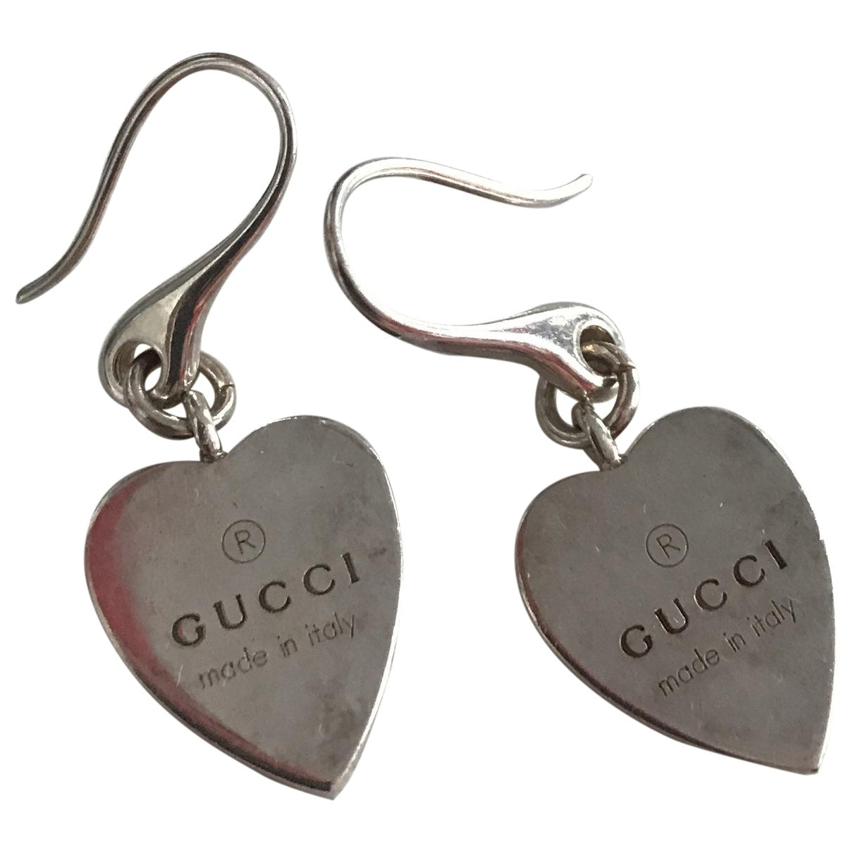 Gucci silver silver earrings