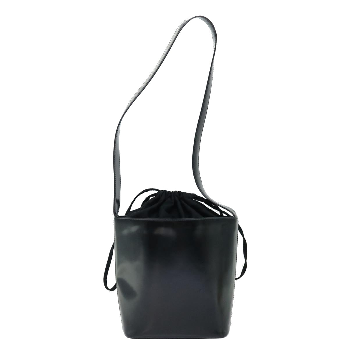 Luxury Shoulder Bag Enamel Black