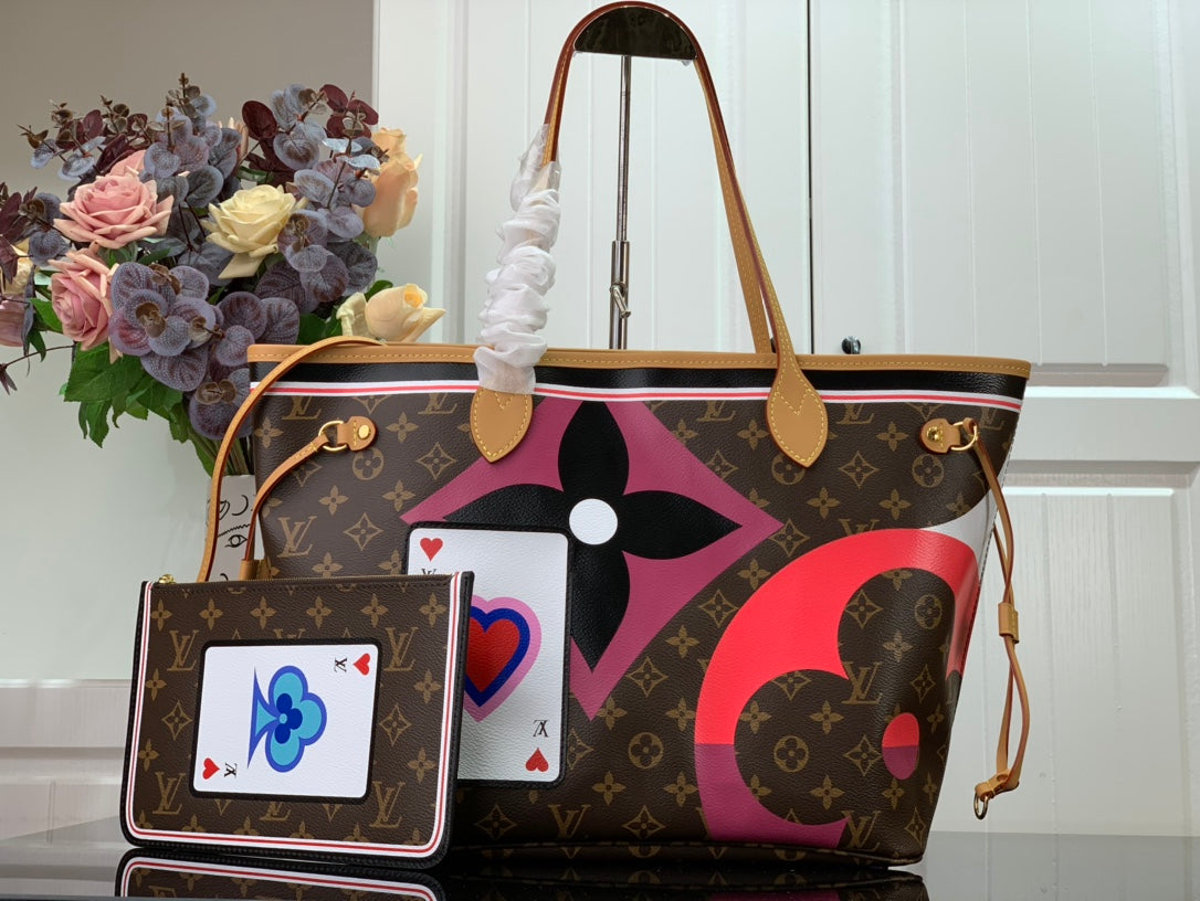 Top Quality Neverfull Mm Game On Tote Canvas Monogram Shoulder Bag