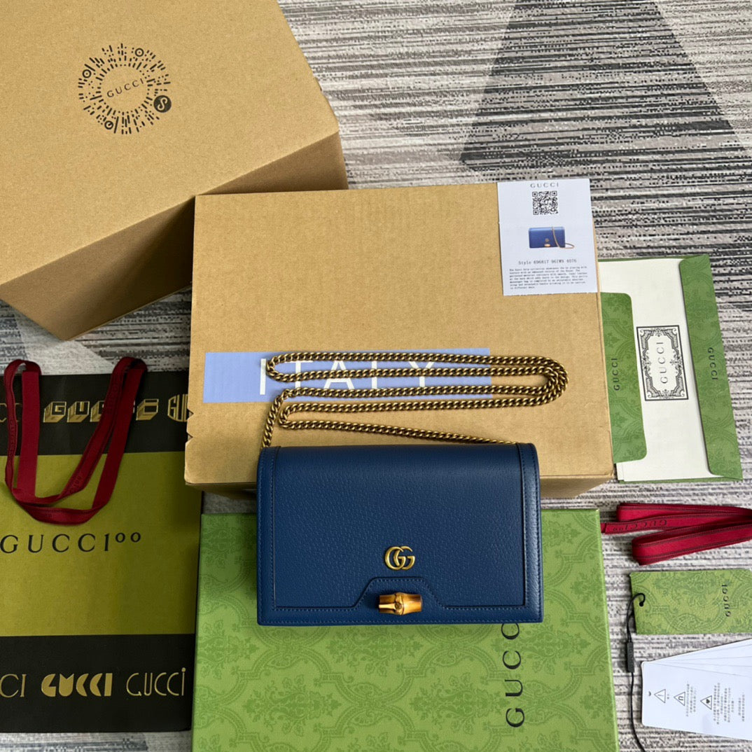 gg Diana Bamboo , ’s Blue Mini Bag
