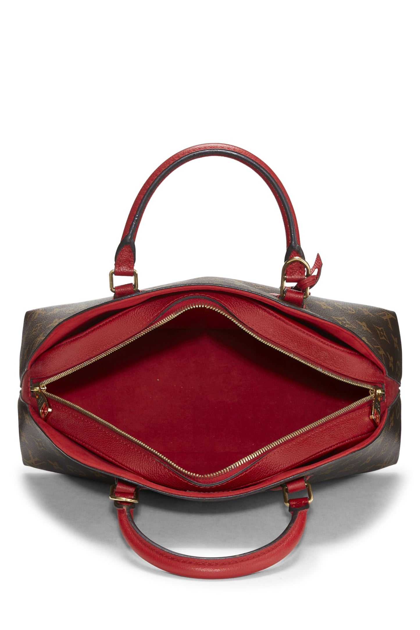 Louis Vuitton,  Red Monogram Canvas Alma BNB, Red