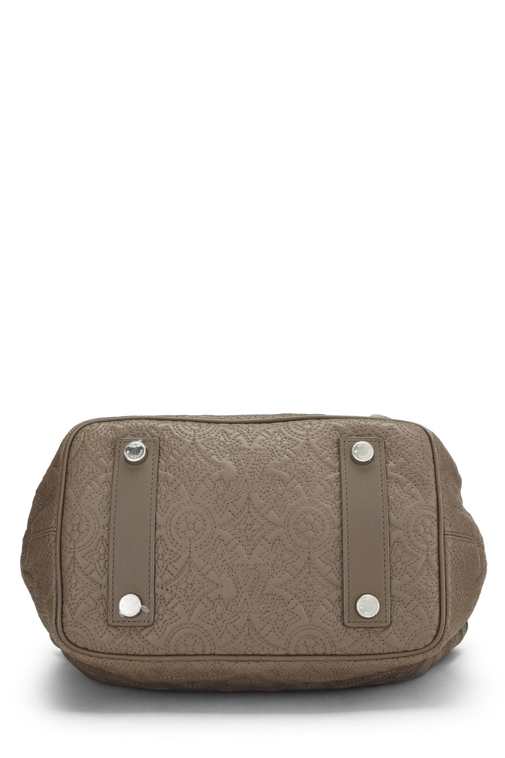 Louis Vuitton,  Brown Monogram Leather Antheia Lilia PM, Brown