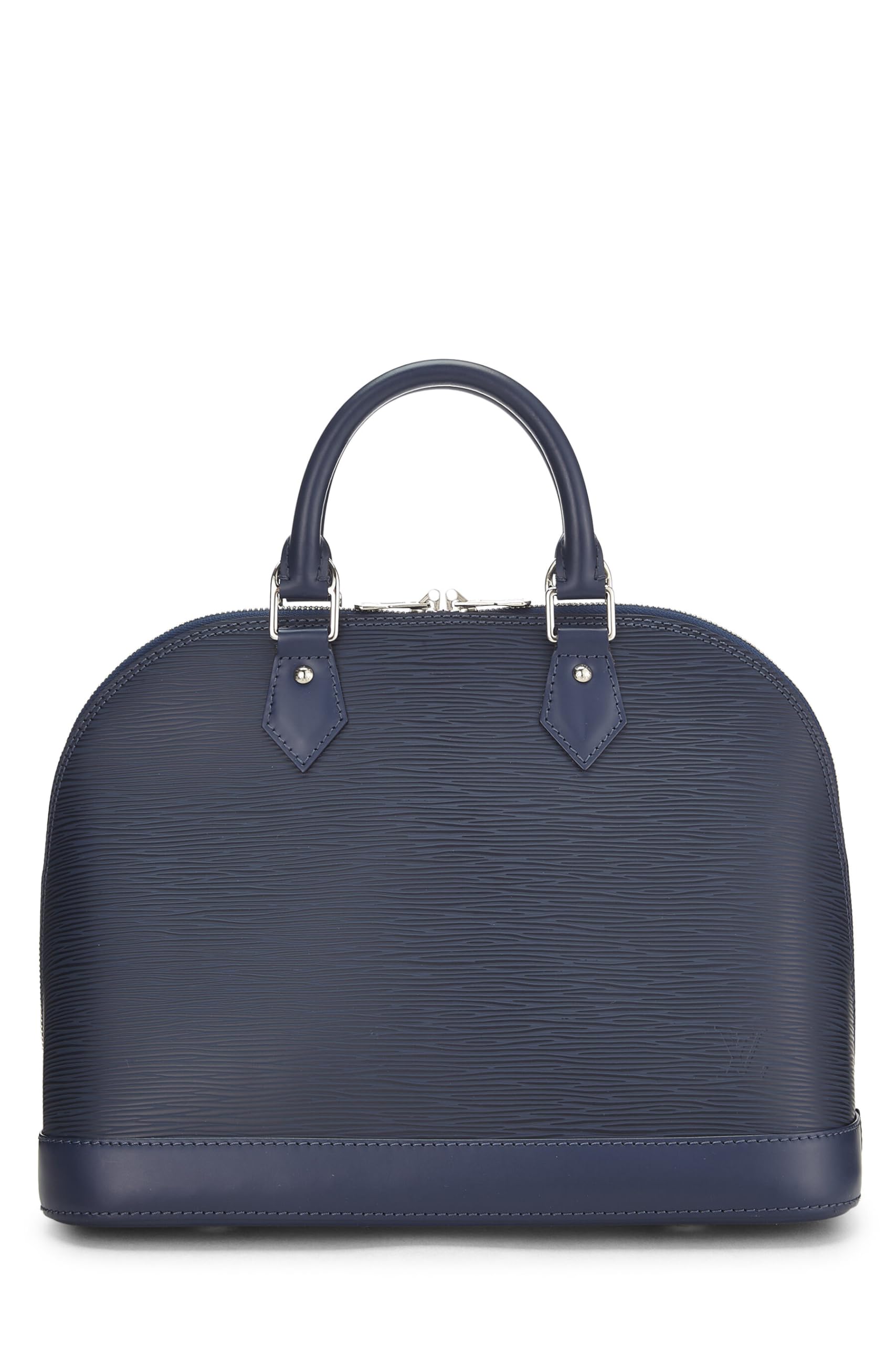 Louis Vuitton,  Myrtille Blue Epi Alma PM, Blue