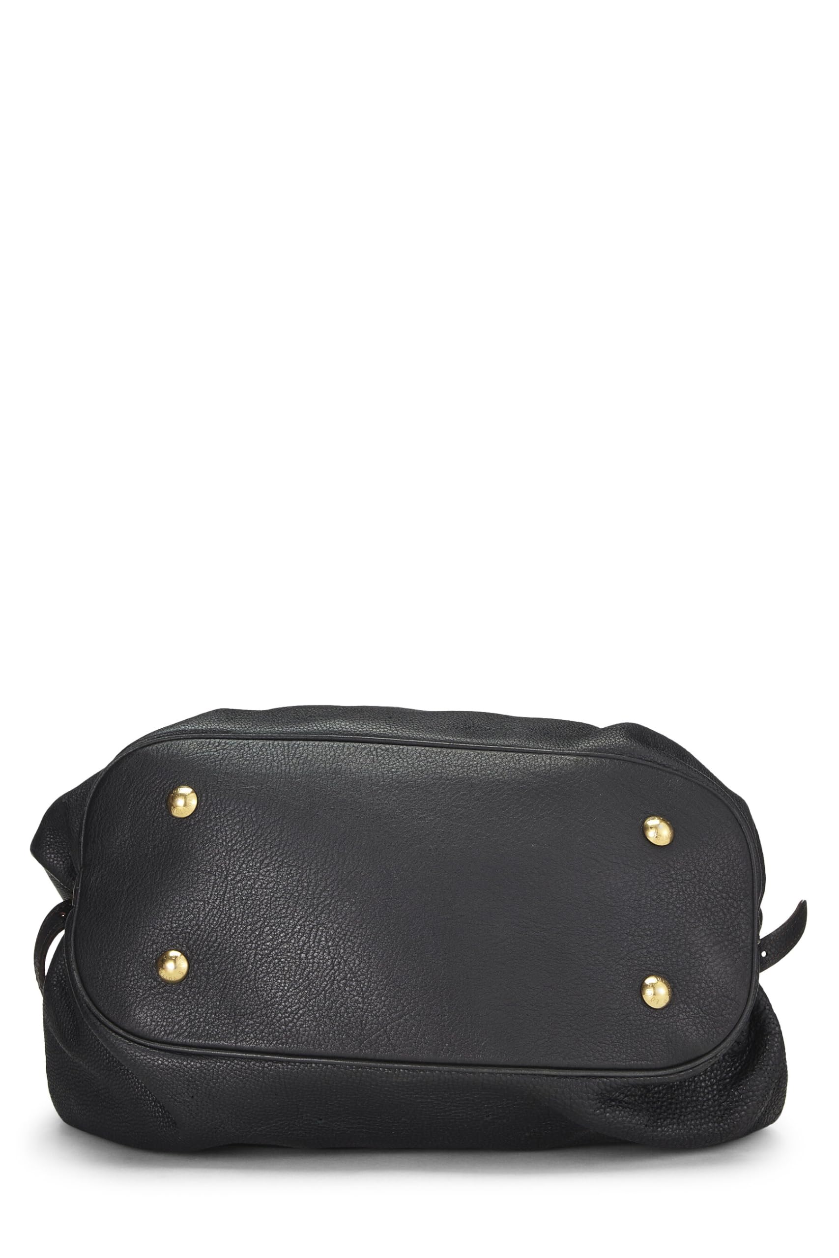 Louis Vuitton,  Black Monogram Mahina Large, Black