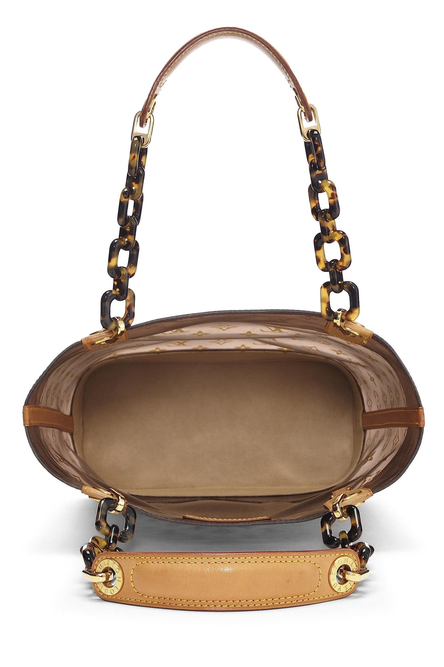 Louis Vuitton,  Monogram Ambre Vinyl Cabas MM, Brown