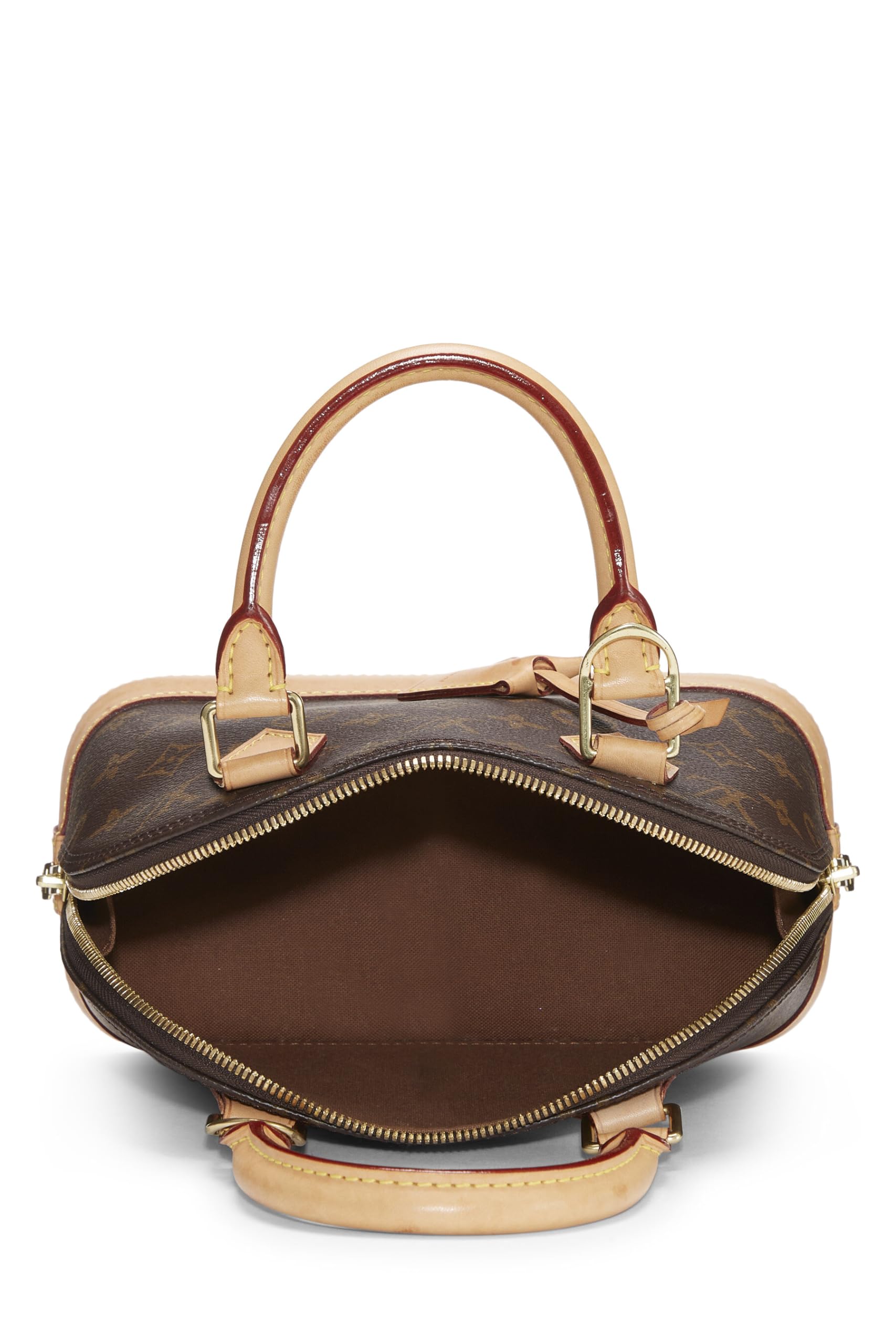 Louis Vuitton,  Monogram Canvas Alma BB, Brown