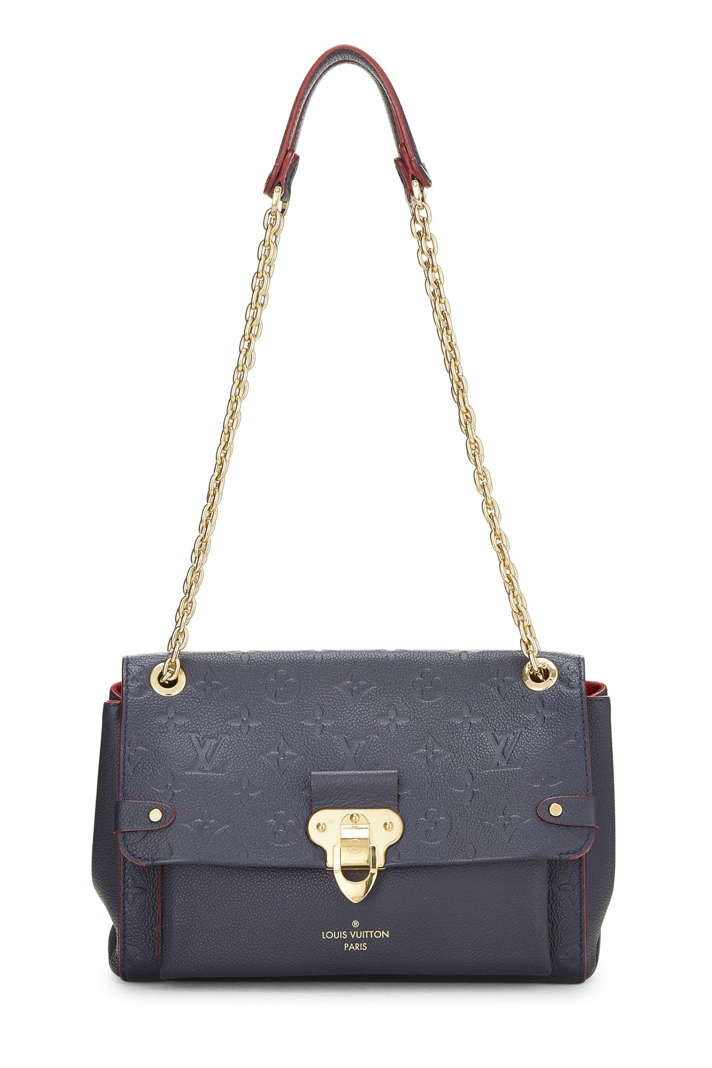 Louis Vuitton,  Blue Infini Monogram Empreinte Vavin PM NM, Blue